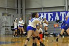 Volleyball vs Emerson  Wheaton College Women's Volleyball vs Emerson College. - Photo by Keith Nordstrom : Wheaton, Volleyball, VB2019